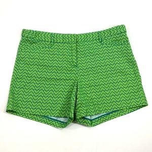 Laundry by Shelli Segal shorts blue green (D244)
